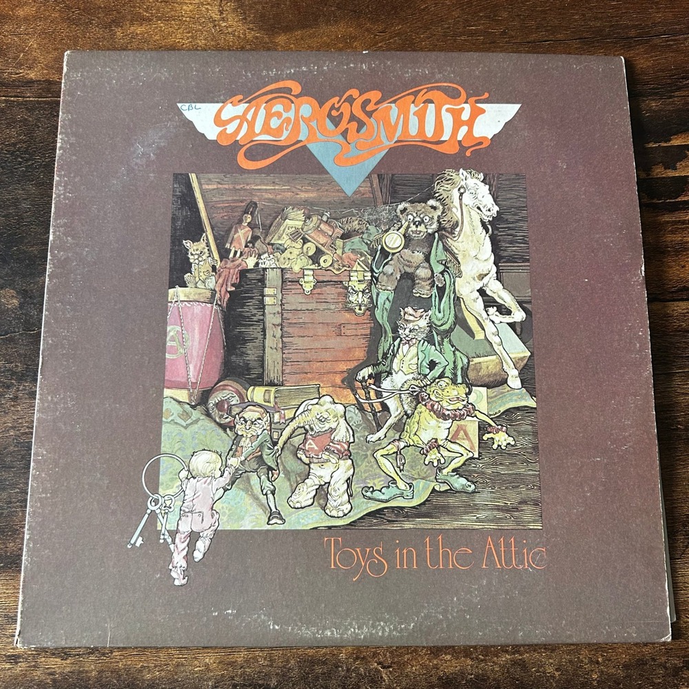 Aerosmith Toys in the Attic Vinyl LP Album JC 33479 1975 Columbia Good Hard Rock